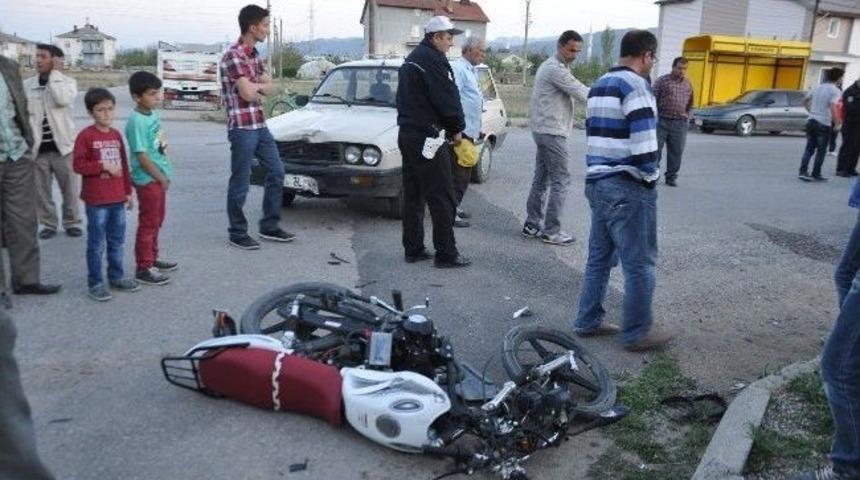 Seydişehir&rsquo;de Trafik Kazası: 1 Yaralı