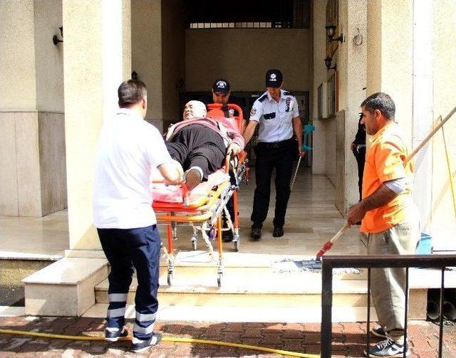 İfade Vermek İçin Adliyeye Ambulans İle Getirildi