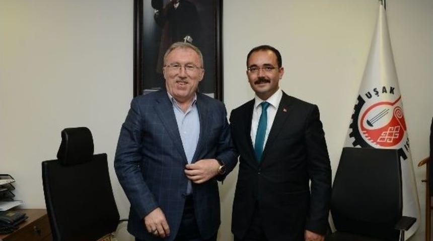 Bakan Ziyaretleri Uşak&rsquo;a &Ccedil;ok Şey Kazandıracak