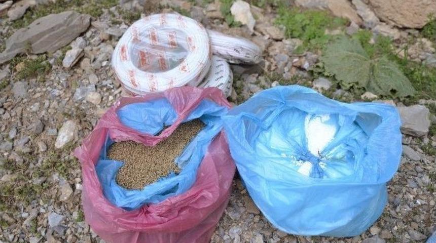 Hakkari&rsquo;de Patlayıcı Madde Ele Ge&ccedil;irildi