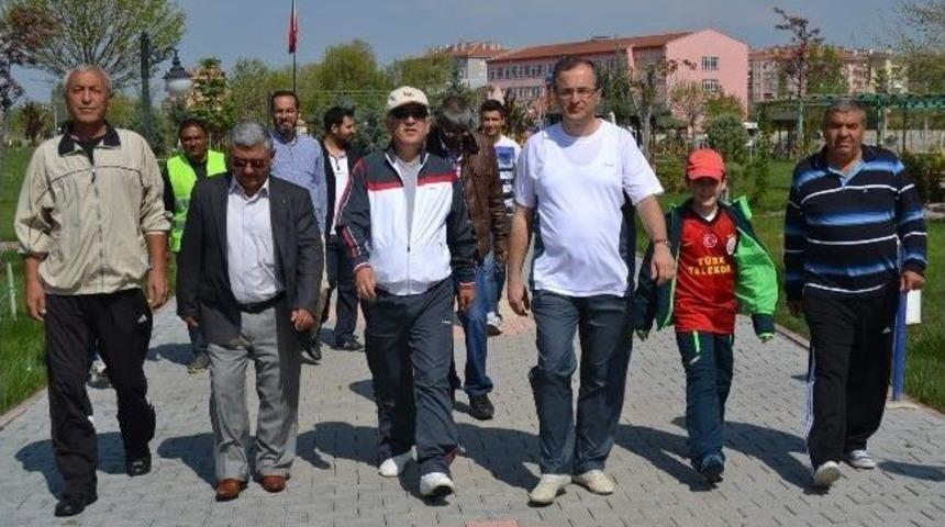 Kulu&rsquo;da Sağlıklı Yaşam Y&uuml;r&uuml;y&uuml;ş&uuml; Yapıldı