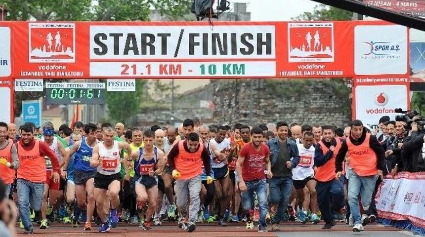 Vodafone İstanbul Yarı Maratonu Tamamlandı