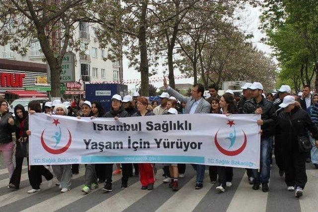 Beylikdüzü’nde Sağlıklı Yaşam Yürüyüşü