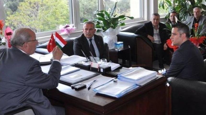 Hayrabolululardan Tekirdağ Belediye Başkanı Albayrak&rsquo;a Ziyaret