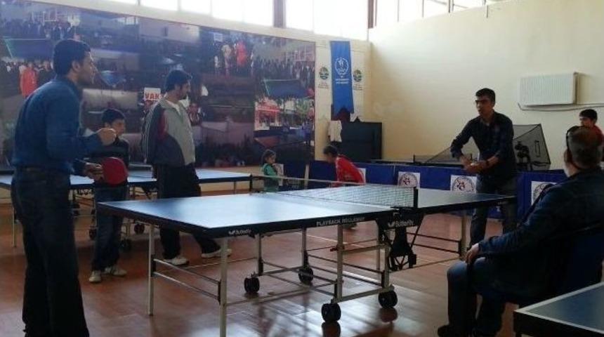 Gazeteciler Arası Masa Tenisi Turnuvası