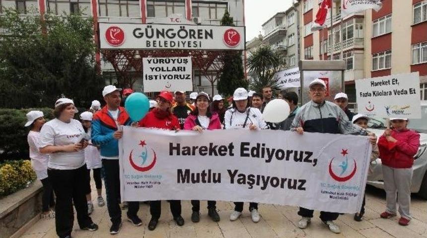 G&uuml;ng&ouml;renliler, Sağlıklı Yaşam İ&ccedil;in Adım Attı