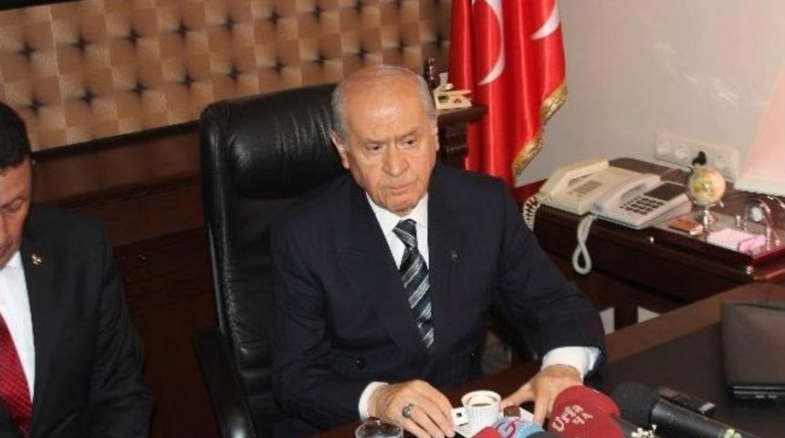 Mhp Lideri Devlet Bah&ccedil;eli Şanlıurfa&rsquo;da