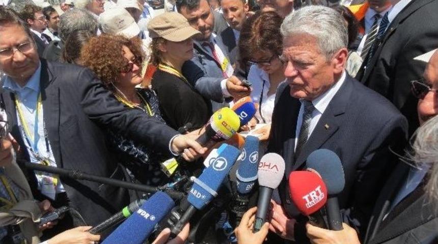 Alman Cumhurbaşkanı Joachim Gauck&rsquo;dan A&ccedil;ıklamalar