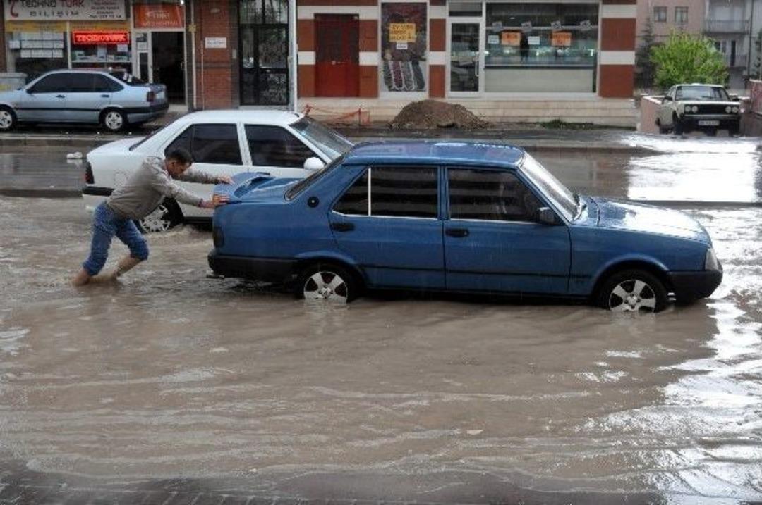 Eskişehir Sağanak Yağışa Teslim