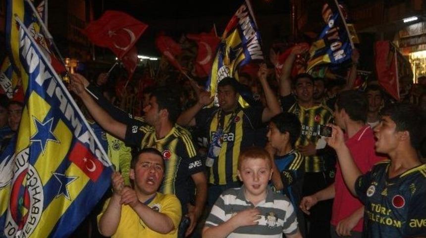 Kilis'te Fenerbah&ccedil;e Coşkusu