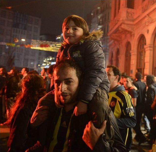 Taksim’de Şampiyonluk Coşkusu