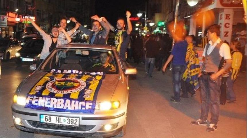 Aksaray'da Şampiyonluk Kutlaması