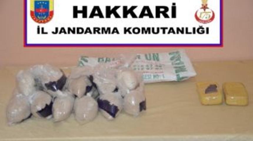Y&uuml;ksekova'da 10 Kilo Eroin Ele Ge&ccedil;irildi