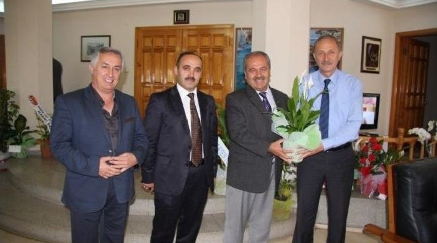 Didim M&uuml;ft&uuml;s&uuml; Polat'tan Başkan Atabay'a Ziyaret