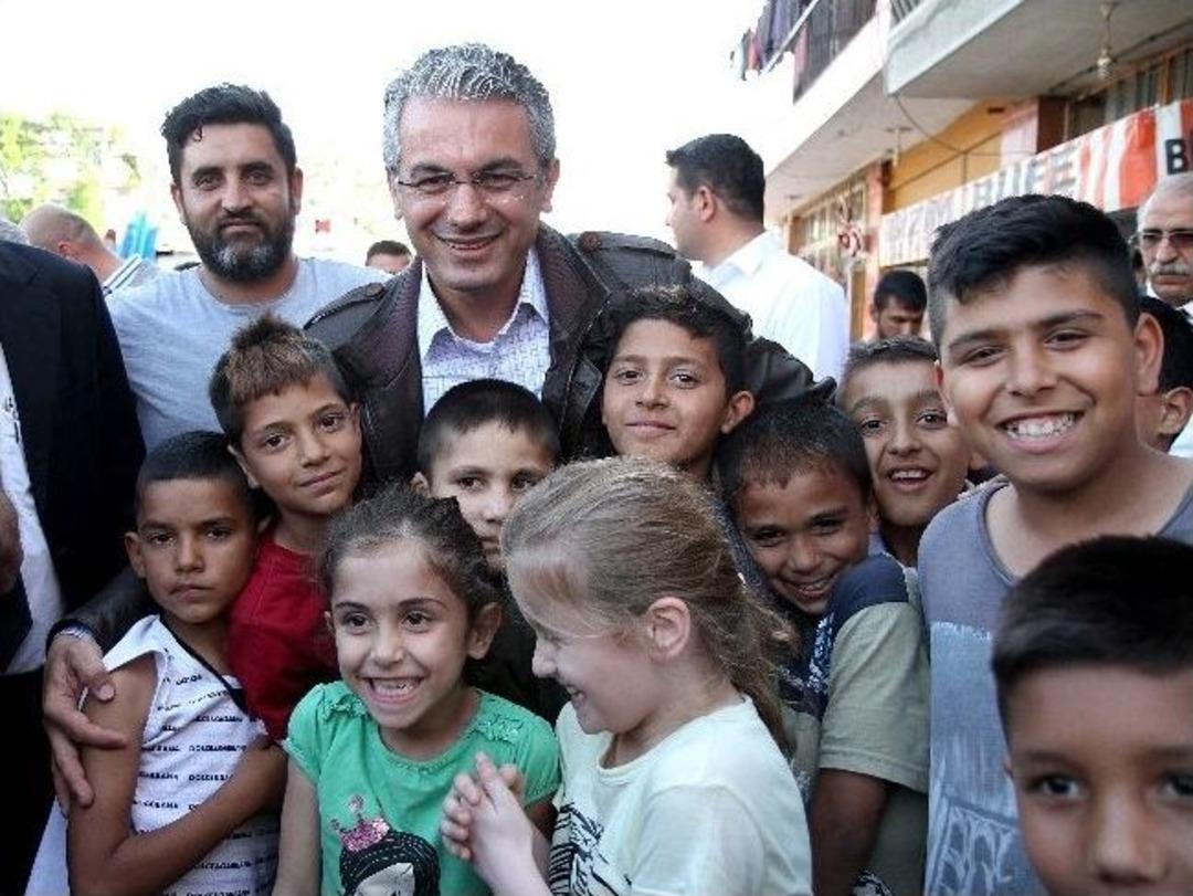 Başkan Akpınar Romanlar'la Kaynaştı