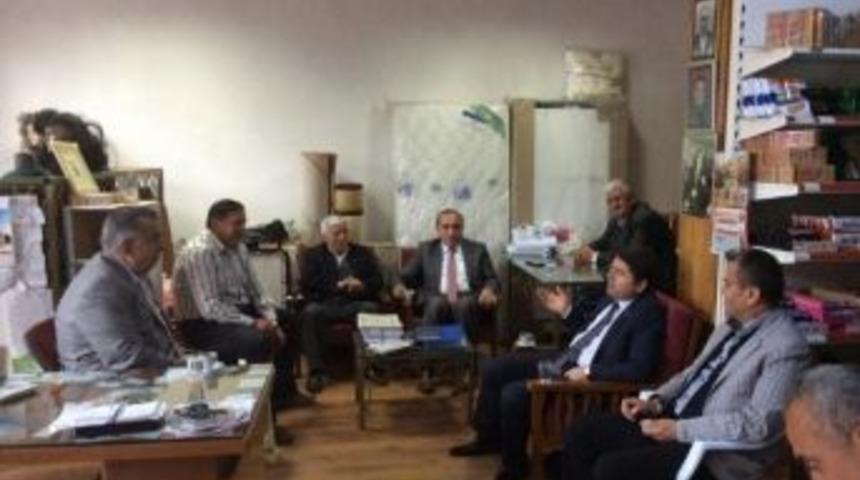 Milletvekili Tun&ccedil; Ulus&rsquo;a Hizmet Vakfı&rsquo;nı Ziyaret Etti