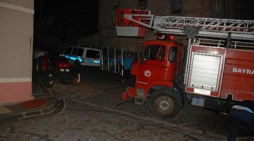 Baca Tutuştu, İki İtfaiye M&uuml;dahale Etti