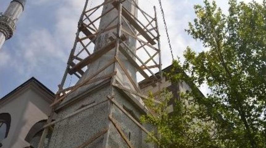 Baz İstasyonu Kaldırıldı Minareler Tadilata Alındı