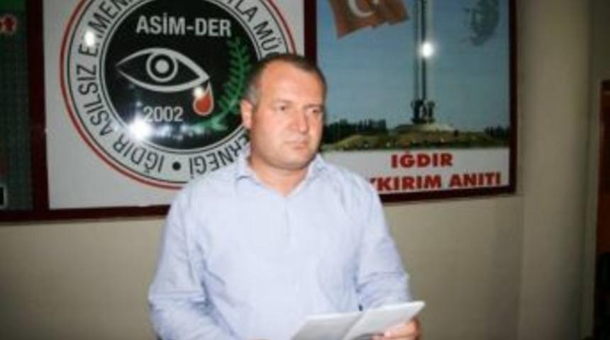 Asimder'den Iğdır Belediye Eş Başkanı Önder'e Tepki