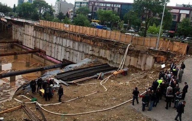 Bursa’da Göçen Yol Güvenlik Kameralarına Yansıdı