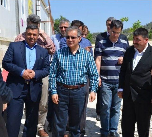 Vali Tapsız, Kilis Keçi Sütü Üretim Tesisini Ziyaret Etti