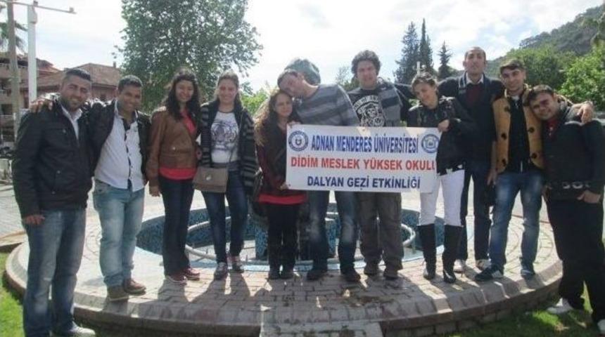 Didim Meslek Y&uuml;ksek Okulu &Ouml;ğrencileri Dalyan&rsquo;a Hayran Kaldı