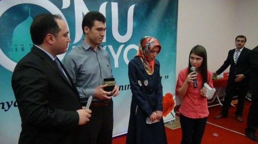 Niğde'de "herkes O'nu Okuyor Yarışmasının &Ouml;d&uuml;l T&ouml;reni Yapıldı