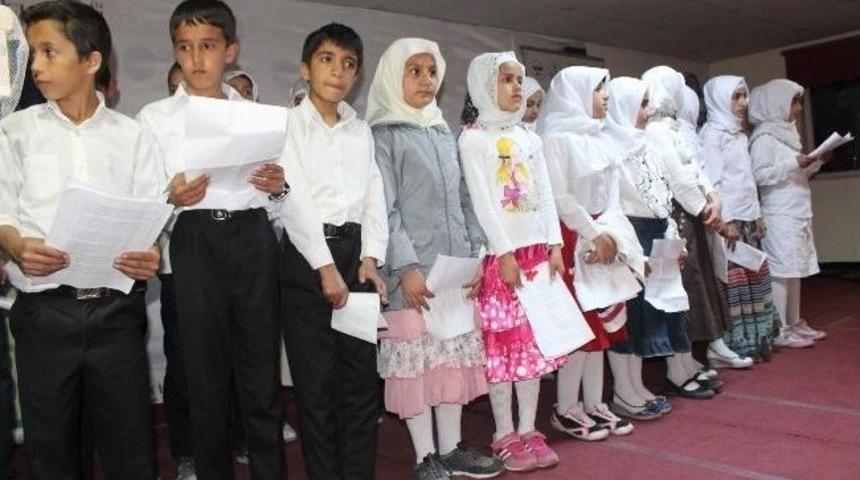 Hakkari'de "herkes O'nu Okuyor" Yarışması &Ouml;d&uuml;l T&ouml;reni