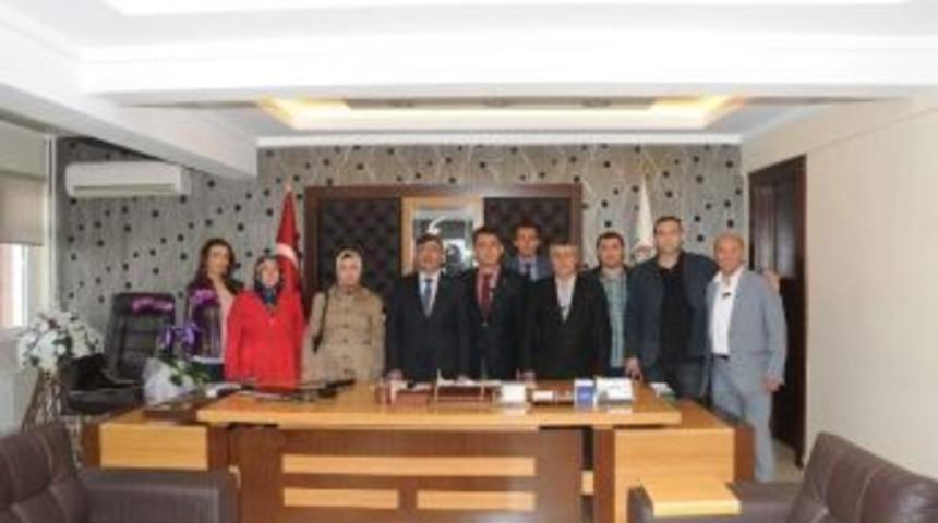 Sağlık-sen'den Belediye Başkanı Faruk Akdoğan'a Hayırlı Olsun Ziyareti