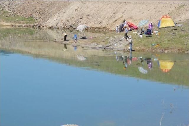 Kocasinan'da Yamula'da Balık Avlama Yarışması