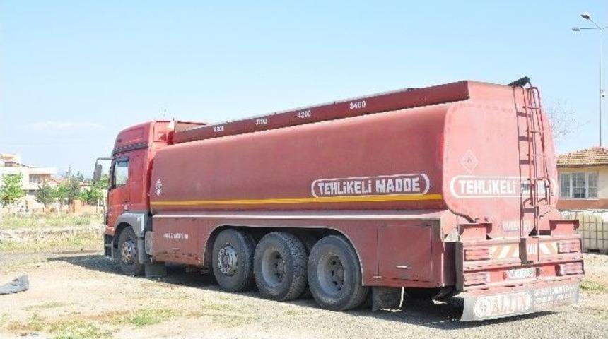 İslahiye&rsquo;de 23 Bin 500 Litre, Ka&ccedil;ak Akaryakıt Ele Ge&ccedil;irildi