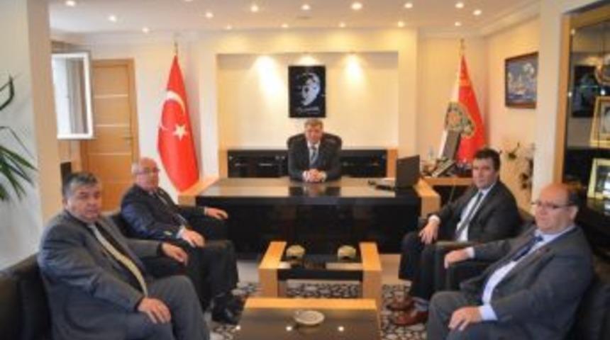 Emniyet M&uuml;d&uuml;r&uuml; Baştuğ'a Taziye Ziyaretleri