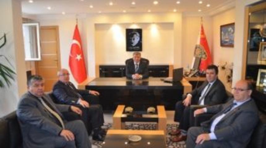 Edesob'tan Emniyet Müdürü Baştuğ'a Taziye Ziyareti