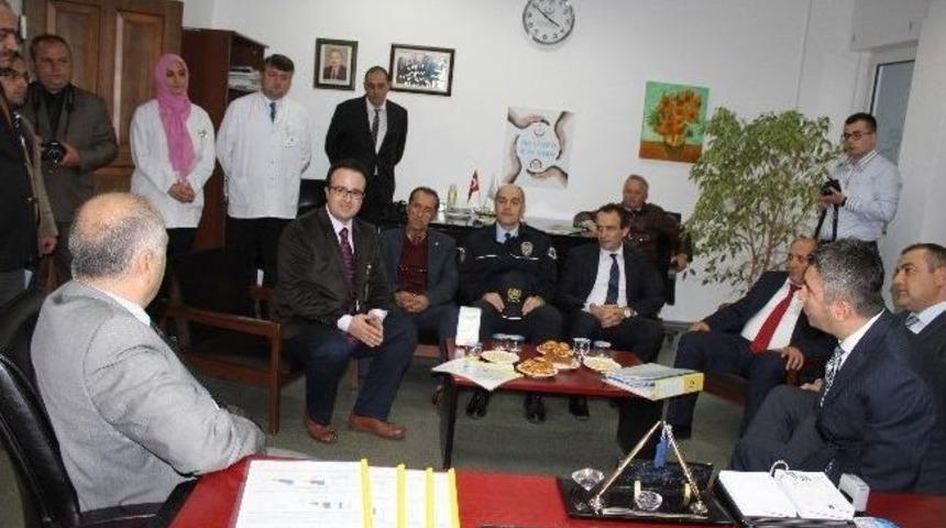 G&ouml;rele Devlet Hastanesi&rsquo;ne Validen İnceleme