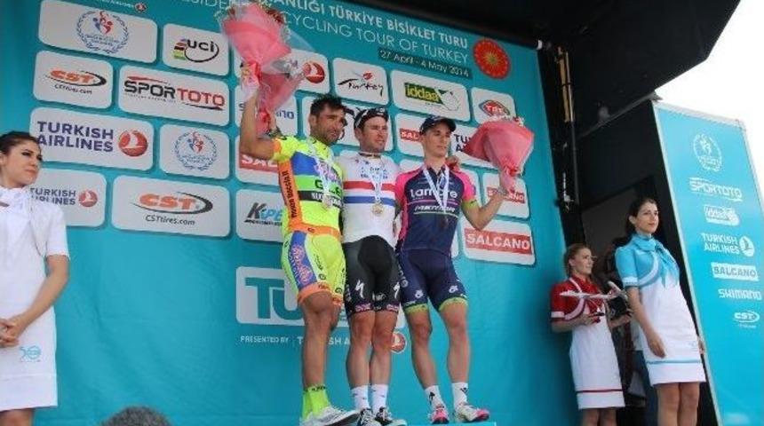 50. Cumhurbaşkanlığı Bisiklet Turu Kemer Etabı Koşuldu