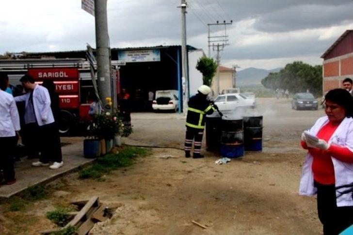 Sarıgöl’de Gerçeği Aratmayan Tatbikat G2