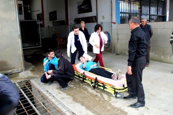 Sarıgöl’de Gerçeği Aratmayan Tatbikat G3