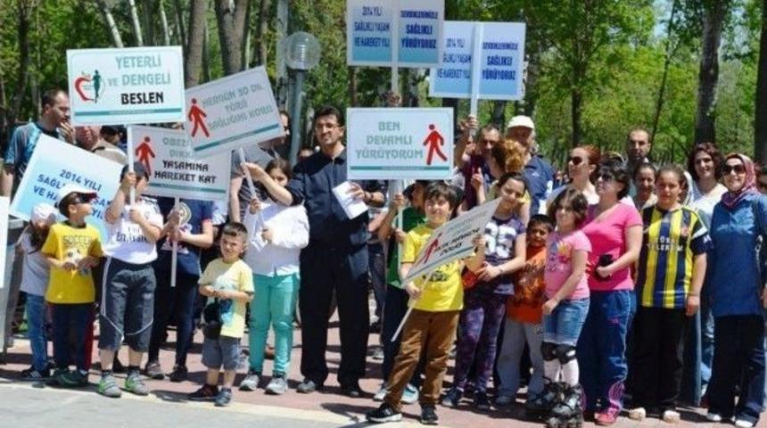 Aksaray&rsquo;da Sağlıklı Yaşam Y&uuml;r&uuml;y&uuml;ş&uuml;