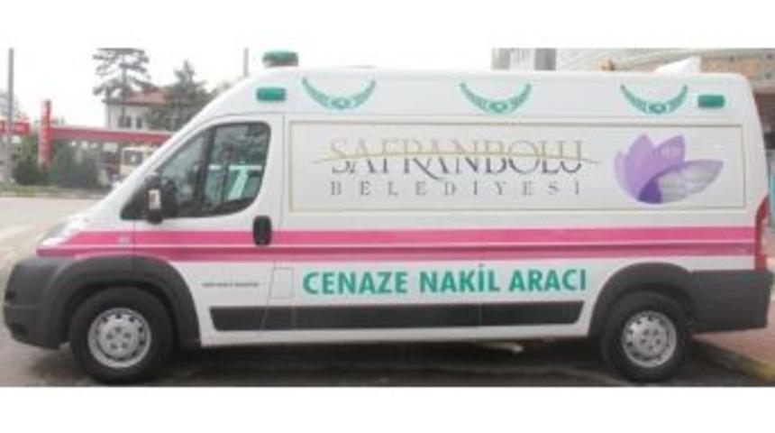 Safranbolu Belediyesine Yeni Cenaze Aracı