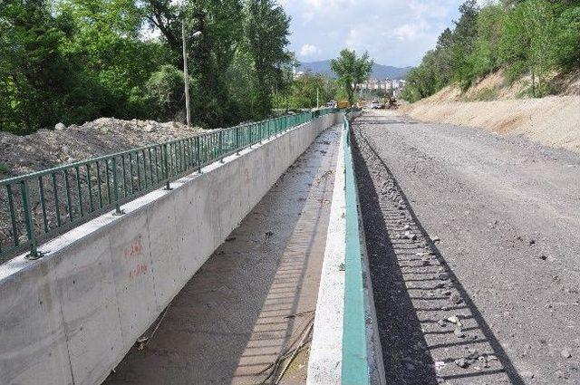 Karabük Belediyesinden Yeni Yol Çalışması