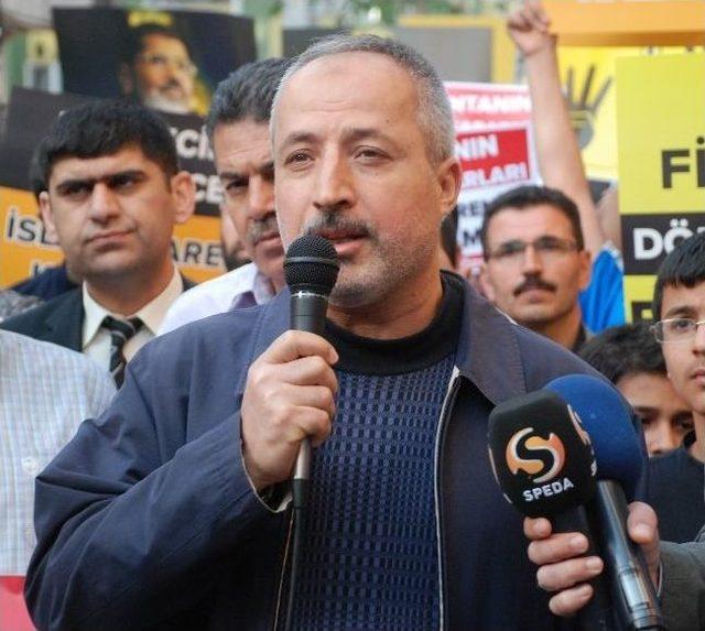 Mısır’daki İdam Kararları Diyarbakır’da Protesto Edildi