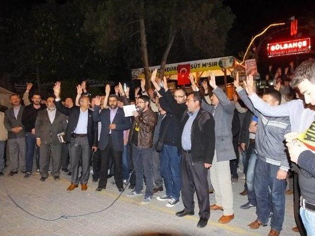 Nevşehir’de Mısır’daki İdam Kararları Protesto Edildi