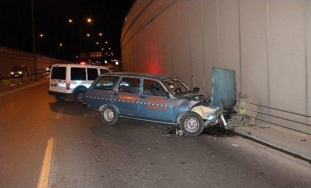 Konya’da Trafik Kazası: 1 Yaralı