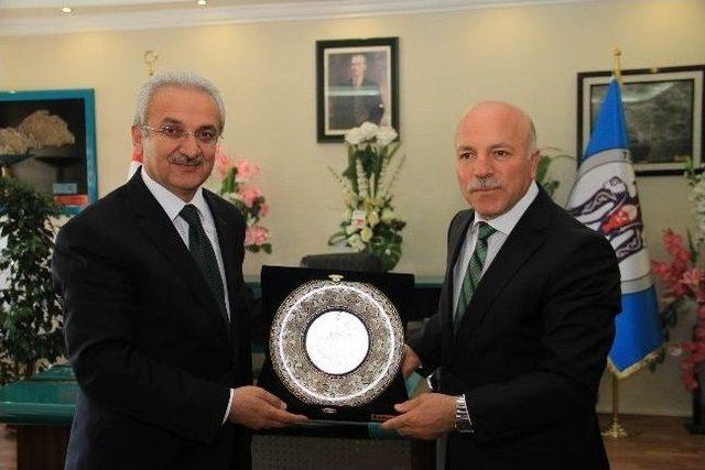 Başkan Başsoy&rsquo;a Ziyaret 1