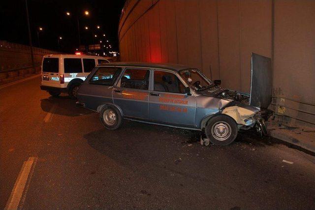 Konya'da Trafik Kazası: 1 Yaralı