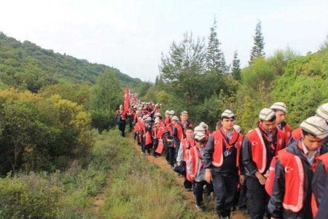 Zonguldaklı İzciler, Çanakkale'den Döndü