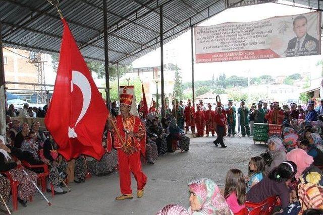 Köprübaşı'nda Mehteranlı Asker Uğurlama