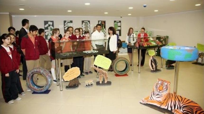 Kartallı &Ouml;ğrencilerden &Ccedil;evre Duyarlılığına Dikkat &Ccedil;ekecek Bir Sergi