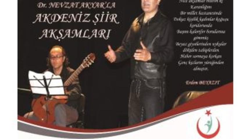 Antalya Kamu Hastaneleri Birliği&rsquo;nden Şiir Akşamı