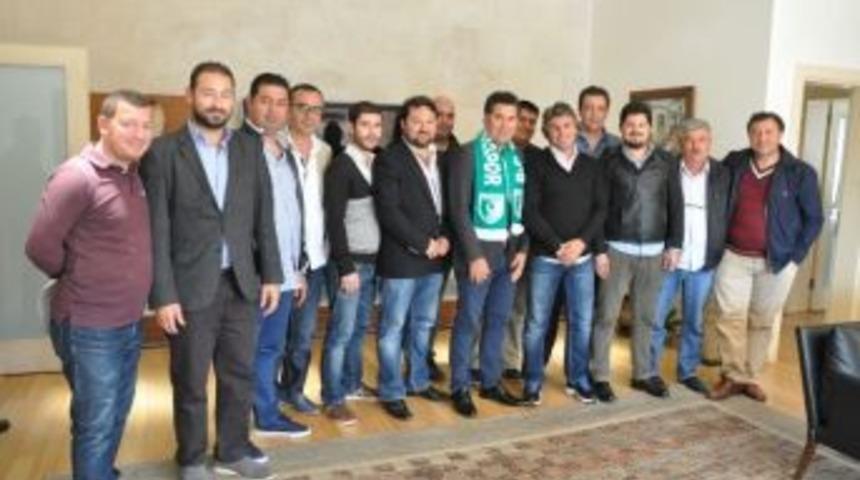Bodrumspor&rsquo;dan Başkan Kocadon&rsquo;a Hayırlı Olsun Ziyareti